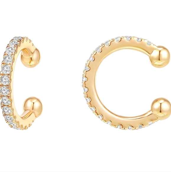 Boutique Jewelry - NEW | 14k Gold Vermeil Diamond Ear Cuff